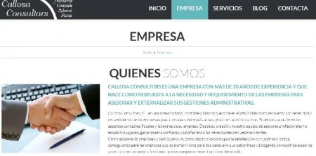 Presentamos nuestra web de Callosa Consultors